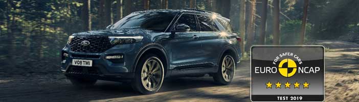 misenavant Ford Explorer Plug-In Hybrid 7 places :5 étoiles aux crash-tests sécurité.